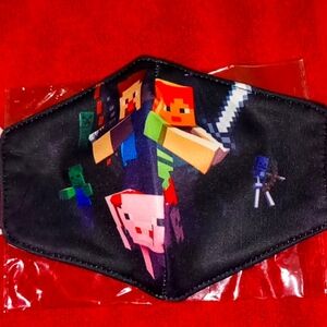 Boys Minecraft facemask